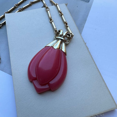 1970s Sarah Coventry Tulip Necklace Bloomers and Frocks